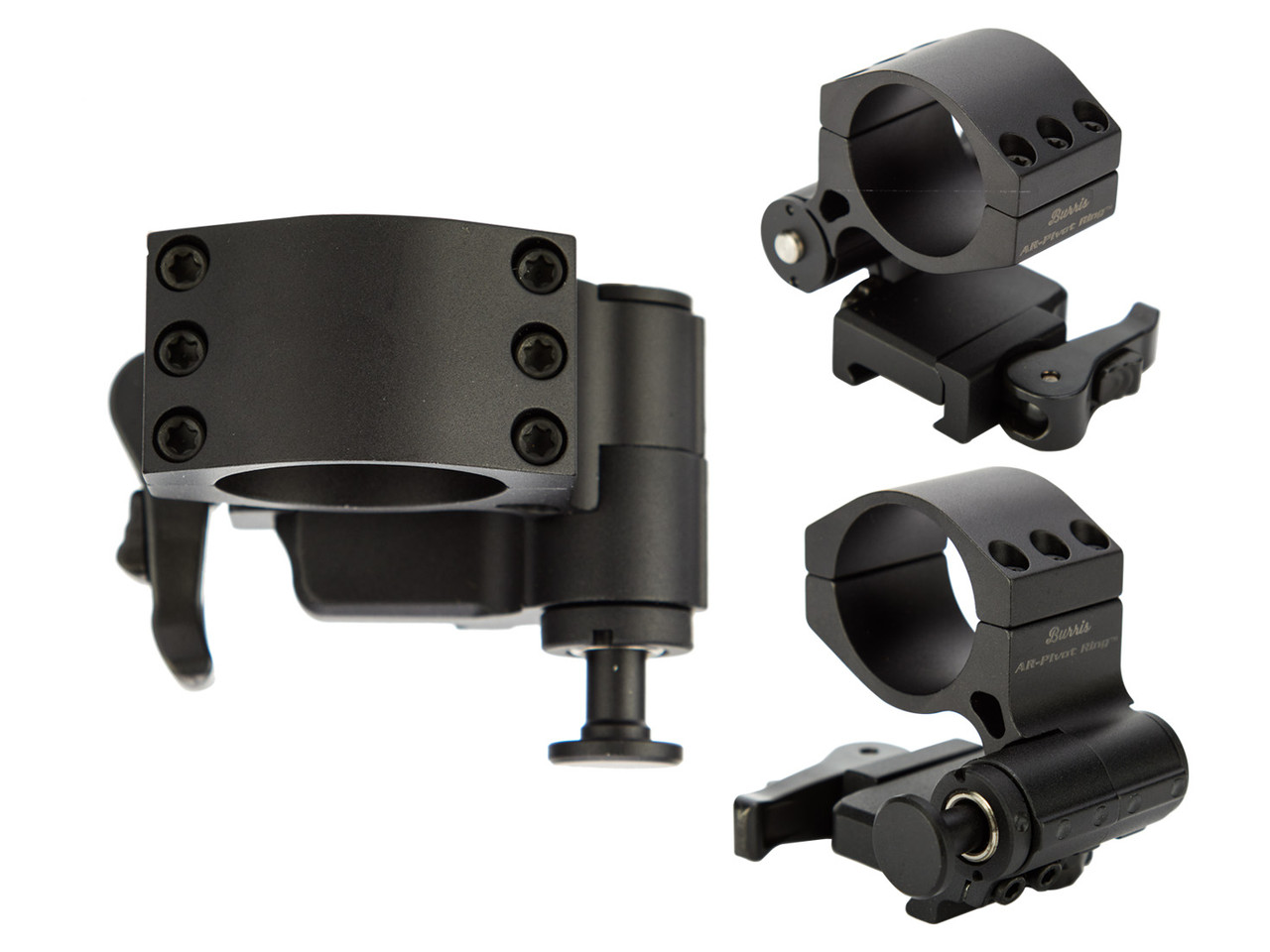 Burris Quick Detach Pivot Ring Mount for Scopes & Sights AR-Tripler (*LZ) Burris Quick Detach Pivot Ring Mount for Scopes & Sights AR-Tripler (*LZ)