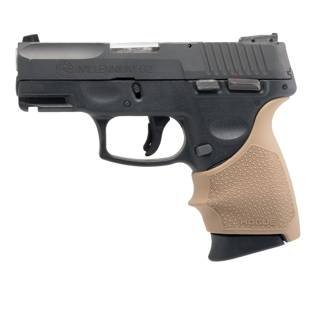 Hogue HandAll Beavertail Grip Sleeve Taurus® G3c/G2c FDE Hogue HandAll Beavertail Grip Sleeve Taurus® G3c/G2c FDE