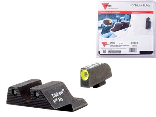 Trijicon Yellow 3 Dot HD Night Sight Set for Glock 17 19 26 27 33 34 GEN 1-5 GL101Y Trijicon Yellow 3 Dot HD Night Sight Set for Glock 17 19 26 27 33 34 GEN 1-5 GL101Y