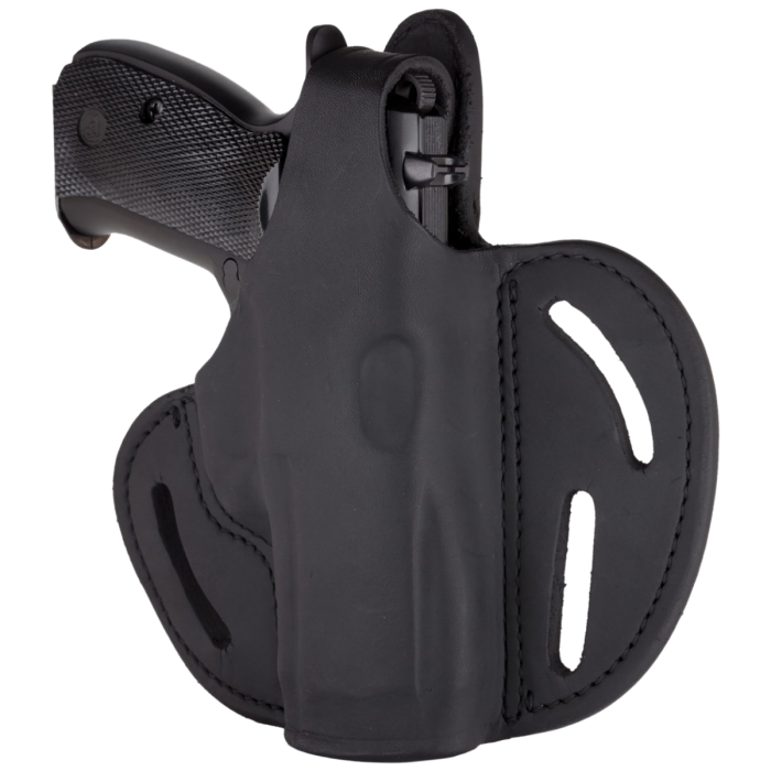 1791 Gunleather Thumb Break Size 03 OWB Leather Holster for Glock / M&P 9mm / .40 S&W and Similar Sized Pistols 1791 Gunleather Thumb Break Size 03 OWB Leather Holster for Glock / M&P 9mm / .40 S&W and Similar Sized Pistols