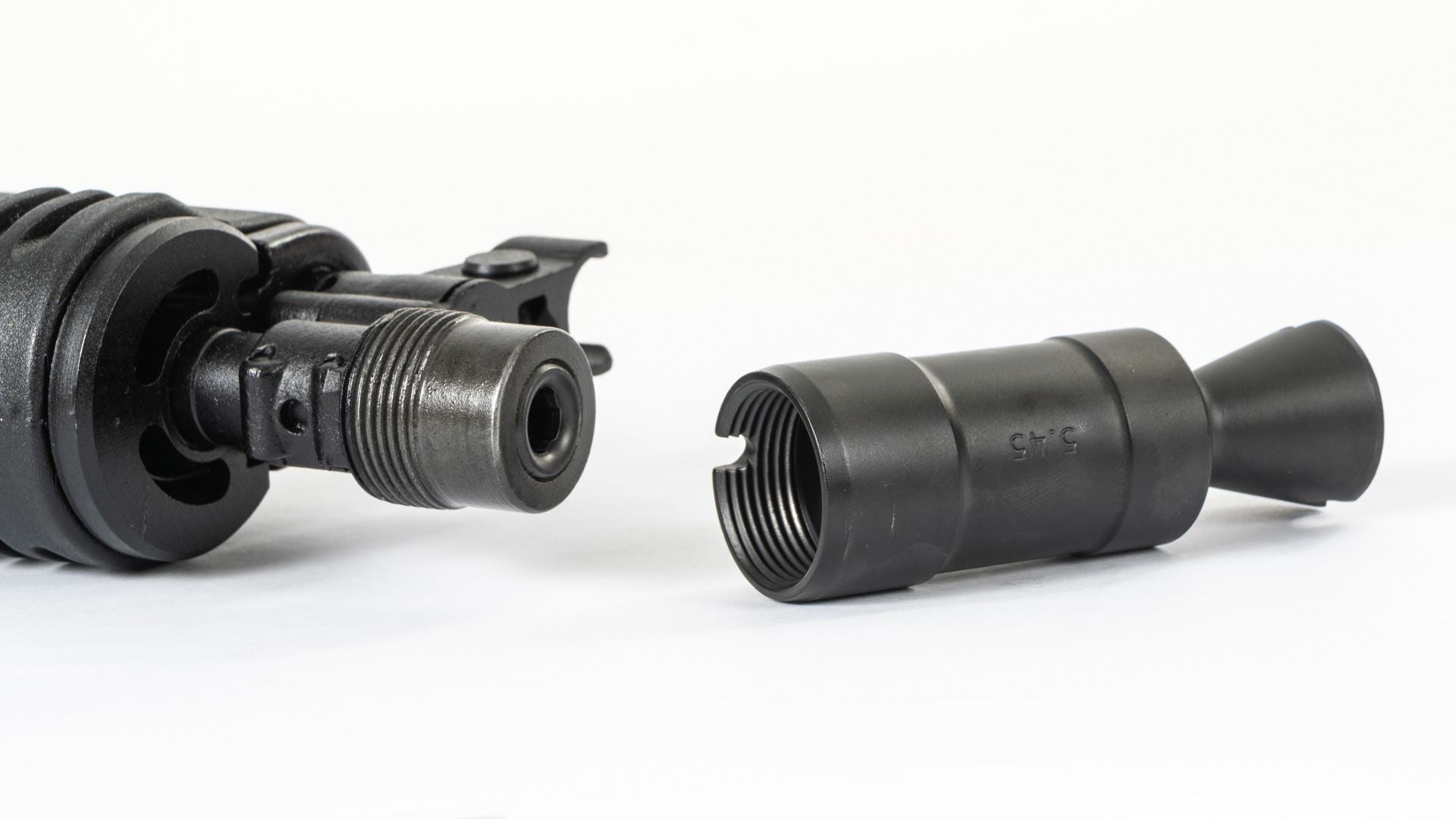 Arsenal KRINKOV style cone design muzzle device, 7.62 24x1.5 mm RH. US UNMARKED Arsenal KRINKOV style cone design muzzle device, 7.62 24x1.5 mm RH. US UNMARKED