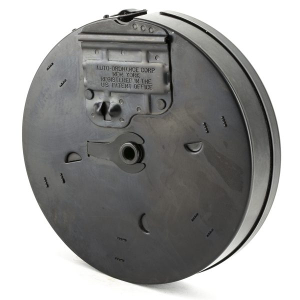 Auto Ordnance Thompson 50 round drum magazine, 45 ACP Auto Ordnance Thompson 50 round drum magazine, 45 ACP