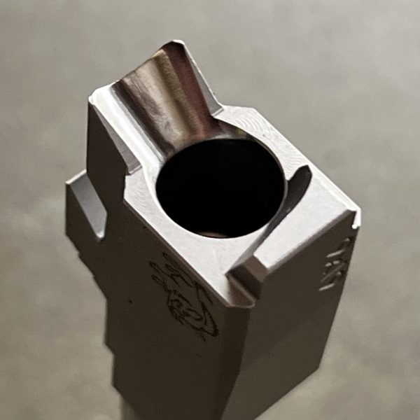 Boresight Solutions ADVANTAGE precision barrel for GLOCK 43 and 43X, THREADED stainless/fluted Boresight Solutions ADVANTAGE precision barrel for GLOCK 43 and 43X, THREADED stainless/fluted