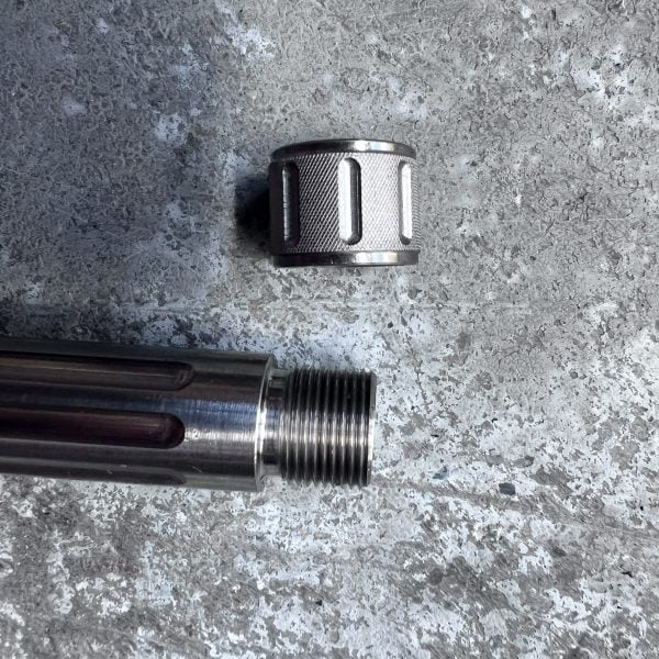Boresight Solutions ADVANTAGE precision barrel for GLOCK 48, THREADED stainless/fluted. Boresight Solutions ADVANTAGE precision barrel for GLOCK 48, THREADED stainless/fluted.