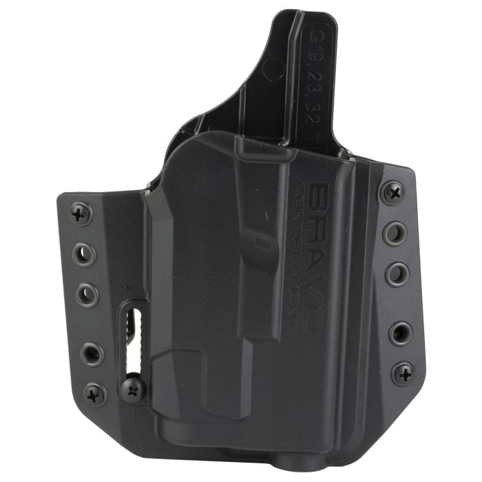 Bravo Concealment BCA OWB Right-Handed Holster for Glock 19, 19X, 23, 32, 45 Pistols with Streamlight TLR-7 Bravo Concealment BCA OWB Right-Handed Holster for Glock 19, 19X, 23, 32, 45 Pistols with Streamlight TLR-7