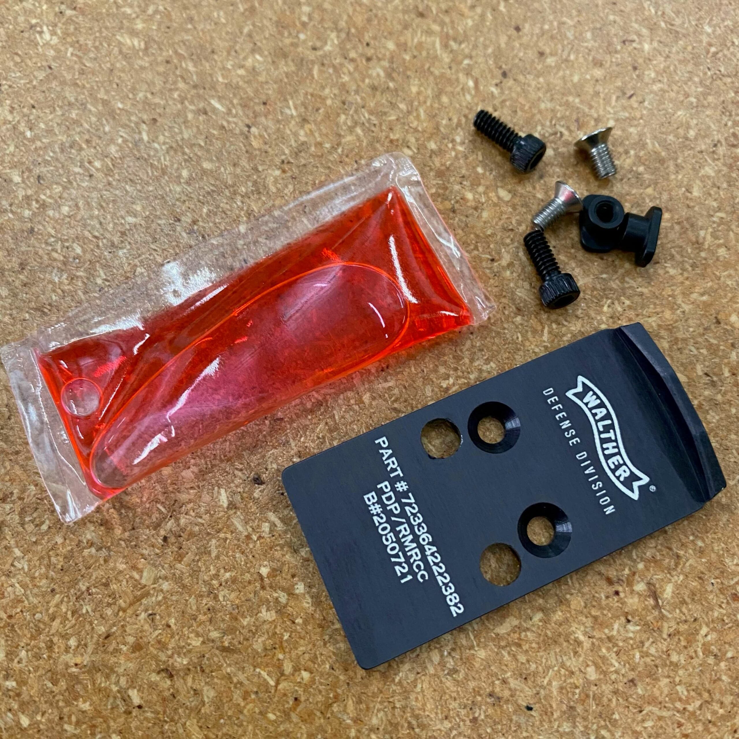 C&H Precision Weapon Systems (CHPWS) Walther PDP adapter plate kit for Trijicon RMRCC. CLEARANCE C&H Precision Weapon Systems (CHPWS) Walther PDP adapter plate kit for Trijicon RMRCC. CLEARANCE