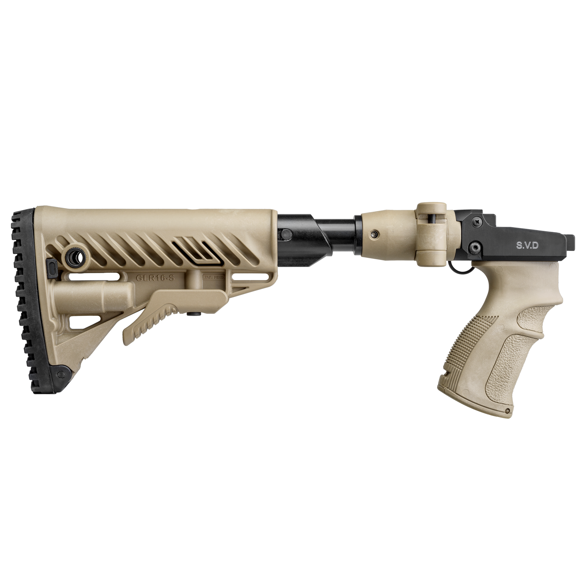 Folding Tactical Stock M4 SVD SB Fab Defense Folding Tactical Stock M4 SVD SB Fab Defense