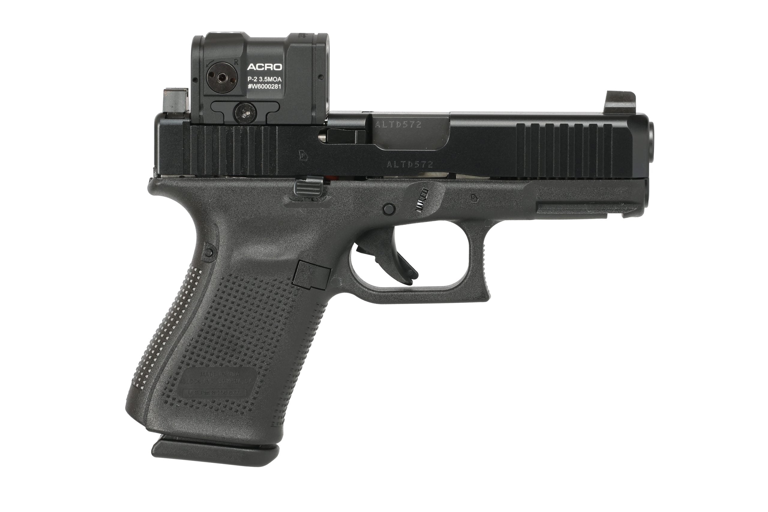 GLOCK 19 gen 5 MOS UA195S303MOS7A1 ACRO P2, free shipping GLOCK 19 gen 5 MOS UA195S303MOS7A1 ACRO P2, free shipping