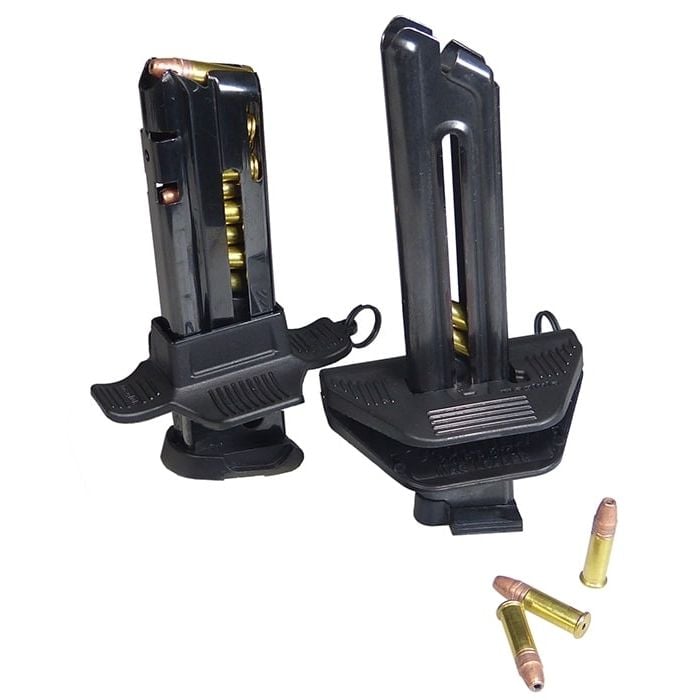 Maglula X10-Lula and V10-Lula .22LR Magazine Loaders for Narrow Single-Stack Magazines with Projecting Side-Buttons Maglula X10-Lula and V10-Lula .22LR Magazine Loaders for Narrow Single-Stack Magazines with Projecting Side-Buttons