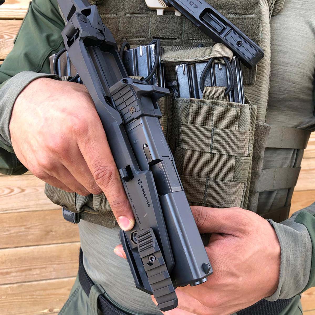 Recover Tactical® 20/21®N Stabilizer Kit for Glock 20 & 40 Recover Tactical® 20/21®N Stabilizer Kit for Glock 20 & 40