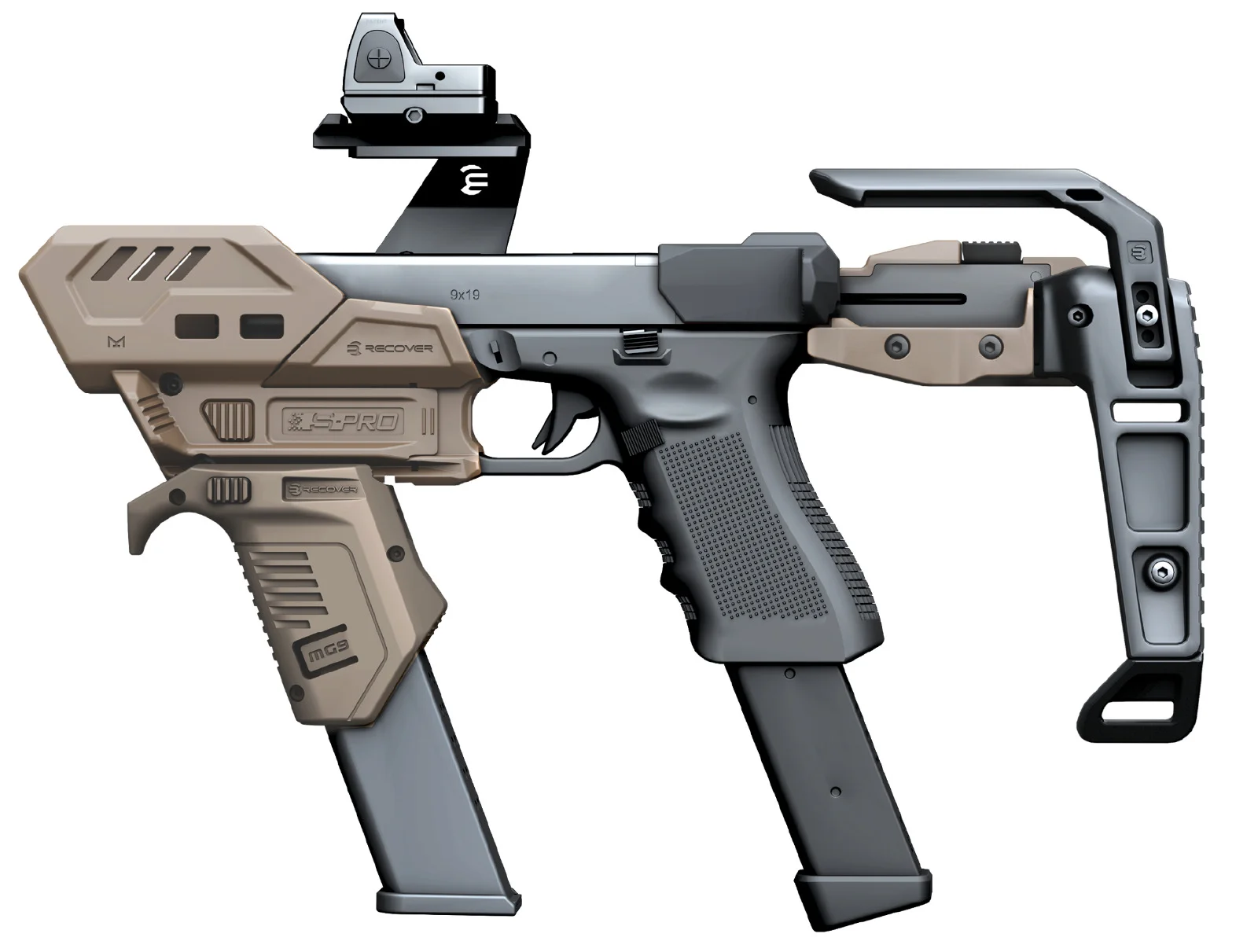 Recover Tactical S-PRO for Walther PDP pistols Recover Tactical S-PRO for Walther PDP pistols