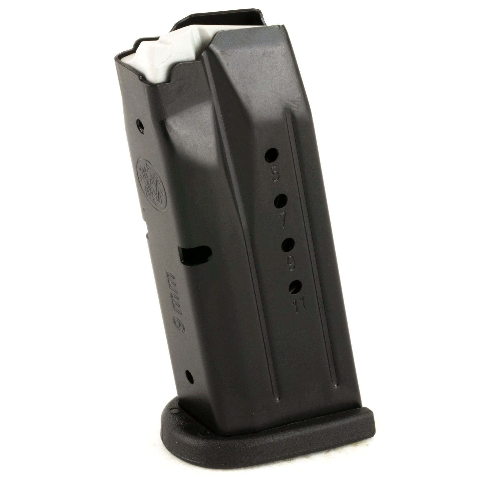 S&W M&P9 Compact 9mm magazine, 12 round. S&W M&P9 Compact 9mm magazine, 12 round.