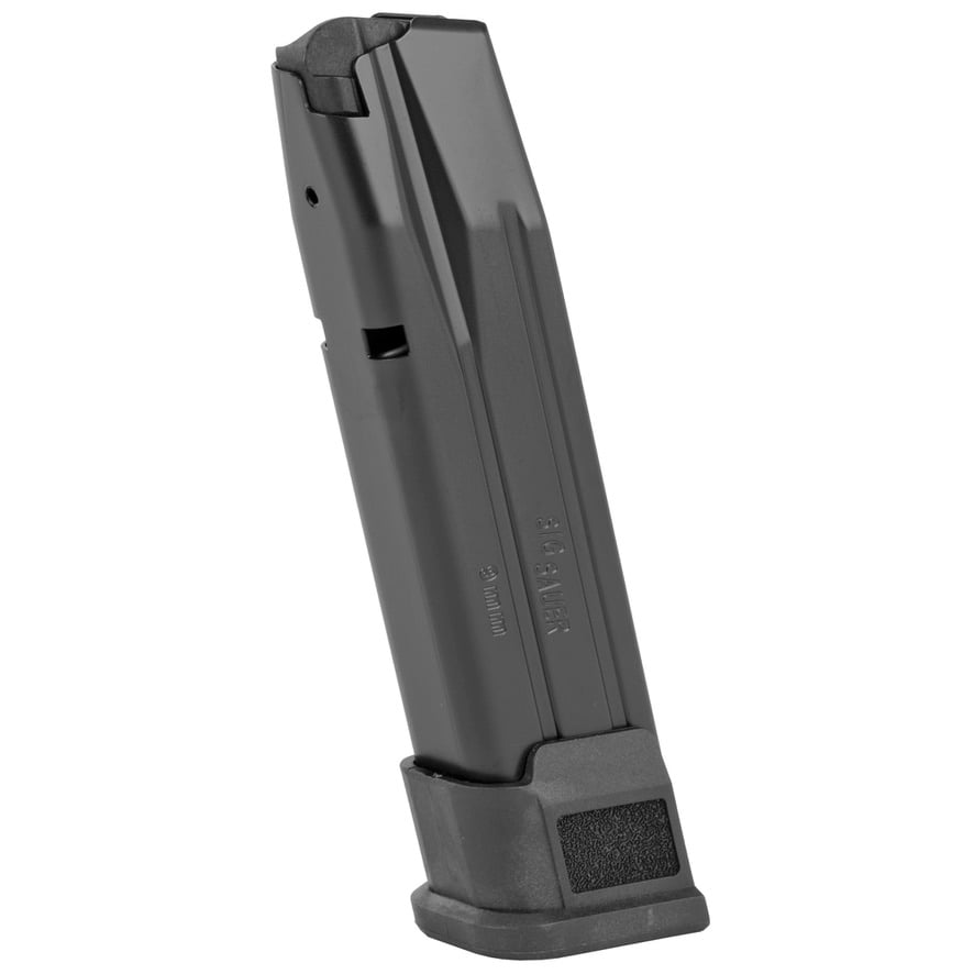 Sig Sauer P320 magazine, 9mm, 21 round black. Sig Sauer P320 magazine, 9mm, 21 round black.