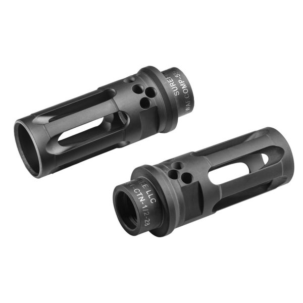 Surefire WARCOMP flash hider / suppressor mount, closed end, 1/2x28 5.56mm Surefire WARCOMP flash hider / suppressor mount, closed end, 1/2x28 5.56mm