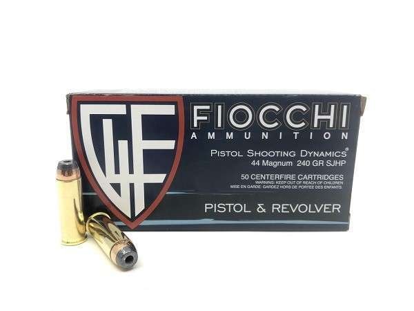 FIOCCHI 44 MAGNUM 240 GR SJHP - Indoors Armory FIOCCHI 44 MAGNUM 240 GR SJHP - Indoors Armory