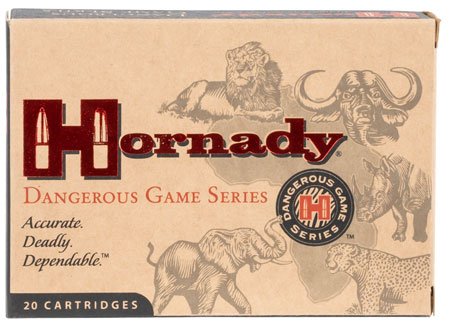 Hornady Dangerous Game .450/400 Nitro Express 400 Grain Dangerous Game EXpanding Bonded Brass Cased Centerfire Rifle Ammo 20 Rounds - Indoors Armory Hornady Dangerous Game .450/400 Nitro Express 400 Grain Dangerous Game EXpanding Bonded Brass Cased Centerfire Rifle Ammo 20 Rounds - Indoors Armory