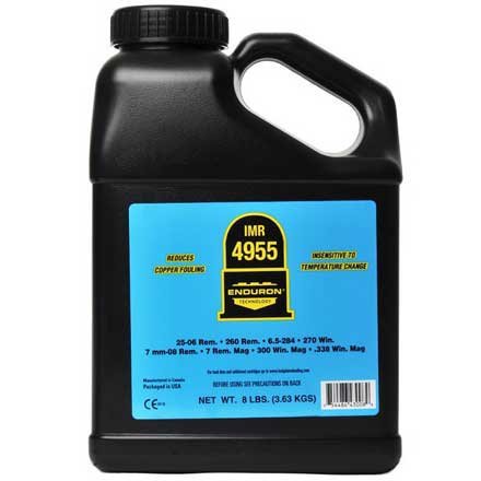 IMR 4955 with ENDURON Technology Smokeless Powder (8 lbs) - Indoors Armory IMR 4955 with ENDURON Technology Smokeless Powder (8 lbs) - Indoors Armory