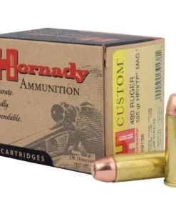Hornady Custom 480 Ruger 325 Grain XTP Mag Jacketed Hollow Point 20 Rounds