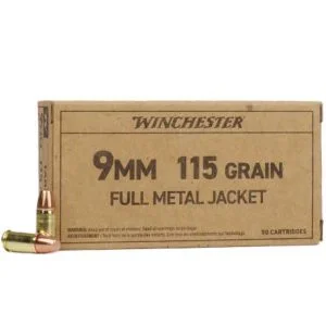 winchester 9mm luger 115 grain 500 round