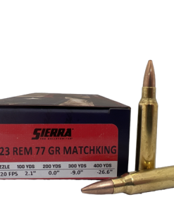 77 grain sierra matchking 223